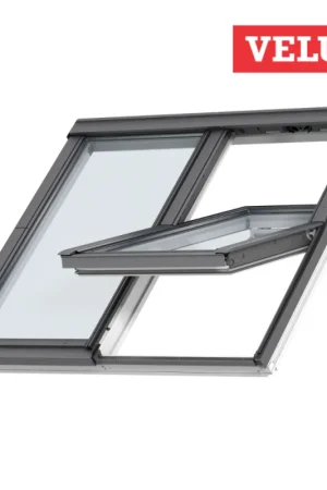 VELUX tuimelvenster GGLS 2-in-1 triple beglazing zonne-energie -66 Speciale Aanbieding