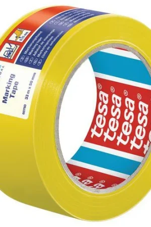 Premium Tesa Betonbekistingstape geel, breedte 48mm, rol à 50m1