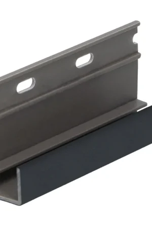 Aanbieding Keralit Omrandingprofiel 40x4000mm 2809 Zwartgrijs