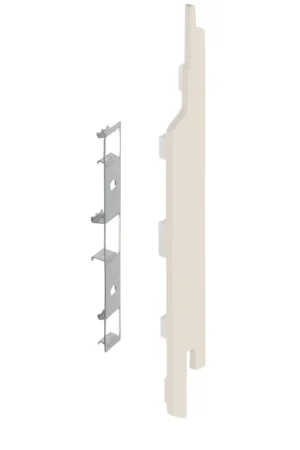 Actieprijs Keralit Eindkap + Connector 143mm Rechts 2865 Creme (5st)