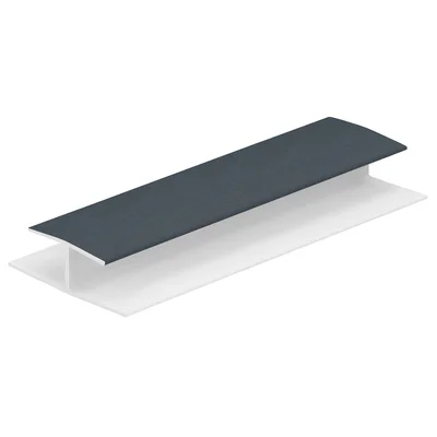 Aanbieding Keralit Verbindingprofiel 2600mm 0420 Staalblauw