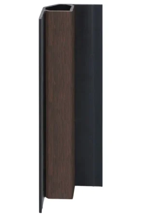 Aanbieding Keralit Inwendig Hoekprofiel 4000mm 2827 Donker Eiken