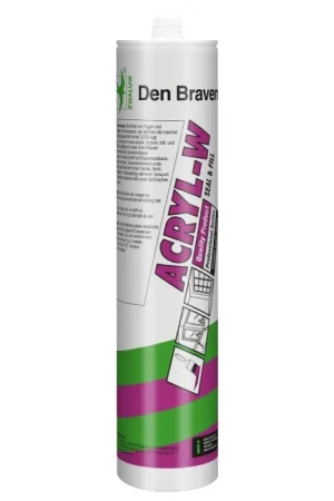 Voordeelprijs Zwaluw Acylaatkit-W 310ml wit