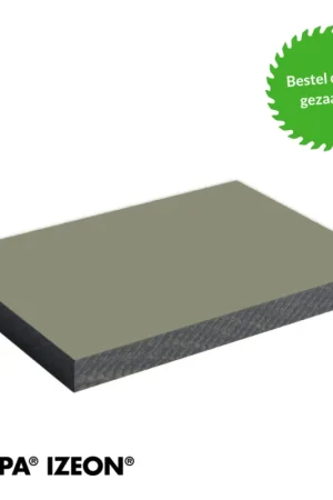 Actieprijs Trespa® Izeon® 3050x1530x06mm RAL7030 Steengrijs