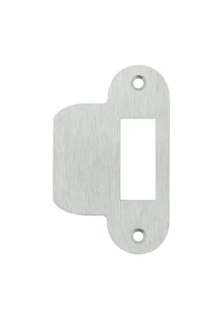 Actieprijs Sluitplaat P1255/17 afgerond RVS LS/RS, tbv loop