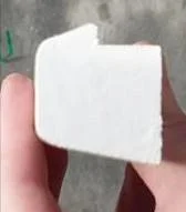 Alleen Vandaag Glaslat D1 Meranti 25x30x4900mm wit brandvertragend + sponn.