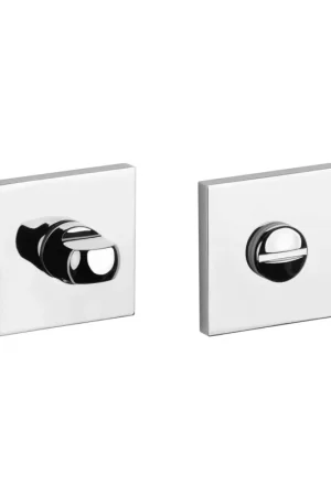 Weekendaanbieding Stile WC garnituur 53x53x7mm Chroom gepolijst