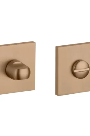 Actieprijs Stile WC garnituur 53x53x7mm - licht bruin