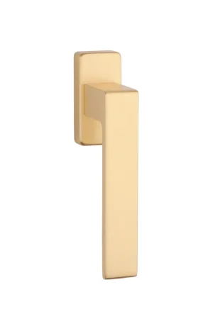 Actieprijs Stile raamkruk Hira Q - mat goud - Rechts