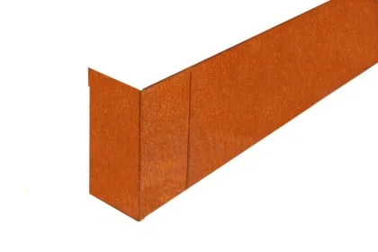 Bestseller Hoekstuk uitwendig 15x56x15 - CORTEN