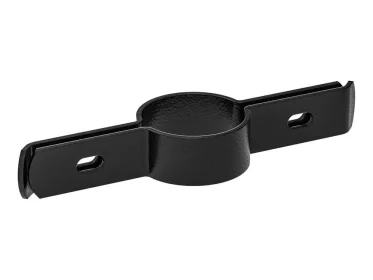 Voordeelprijs Halve langlipbeugel Tussen Ø60 Gecoat (RAL-9005 Gitzwart)