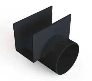 ACO SlimLine zijloop 80mm Favoriet