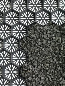 Aslon® split-/grindplaten zwart Koopje