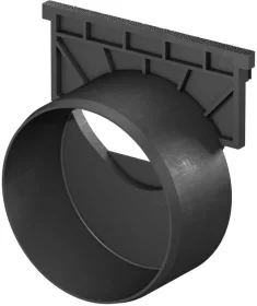 Universele eindplaat met zijuitloop Actieprijs