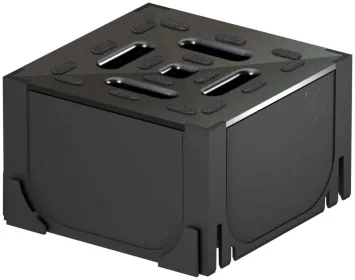 Beperkte Voorraad Hexaline hoekelement +kunstst. sleufr.