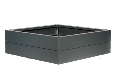 Alleen Vandaag Plantenbak Modulair Antraciet 150x150x28 cm