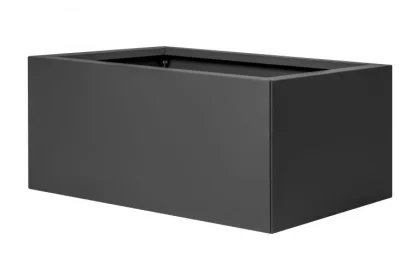 Actieprijs Plantenbak Vlak Antraciet 90x60x60 cm