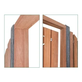 Beperkt Aanbod Tuindeurkozijn + aanslagligger hardhout