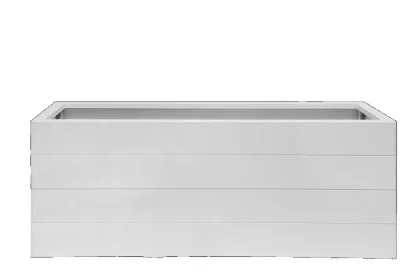 Voordeelprijs Plantenbak Modulair Wit 150x30x70 cm