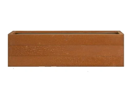 Actieprijs Plantenbak Modulair Corten 300x240x42 cm