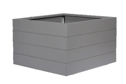 Uitverkoop Plantenbak Modulair Taupe 300x300x70 cm