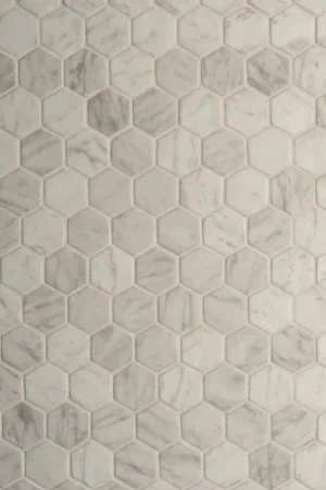 Weekendaanbieding Mozaïek | 29x30.1 cm | Hexagone Carrara