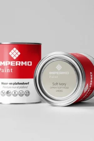 1x1 cm | Impermo Paint - Soft Ivory Superprijs