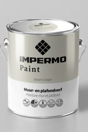 Weekendaanbieding 1x1 cm | Impermo Paint - Desert Cream