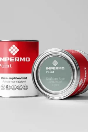 1x1 cm | Impermo Paint - Seafoam Blue Gratis Verzending