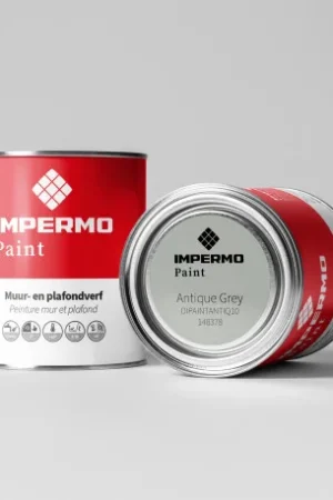 Alleen Vandaag 1x1 cm | Impermo Paint - Antique Grey