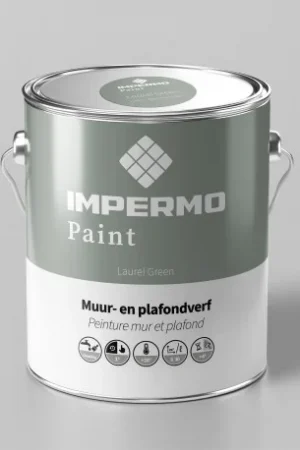 1x1 cm | Impermo Paint - Laurel Green Beperkt Aanbod