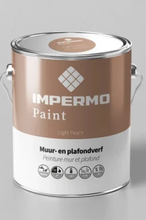 1x1 cm | Impermo Paint - Light Peach Laatste Kans