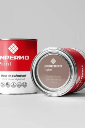 1x1 cm | Impermo Paint - Dusty Rose Nieuw