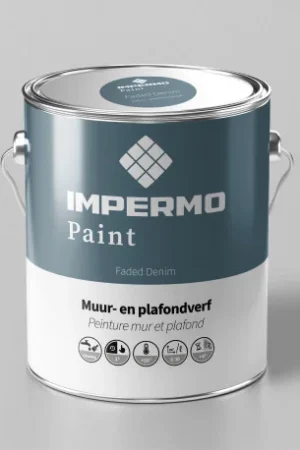 1x1 cm | Impermo Paint - Faded Denim Gratis Verzending