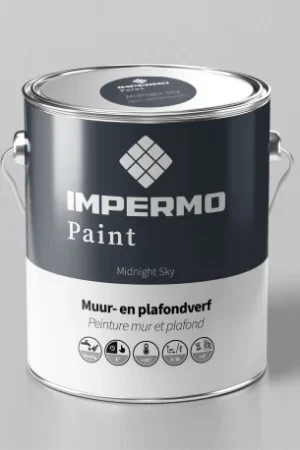 1x1 cm | Impermo Paint - Midnight Sky Hoge Kwaliteit