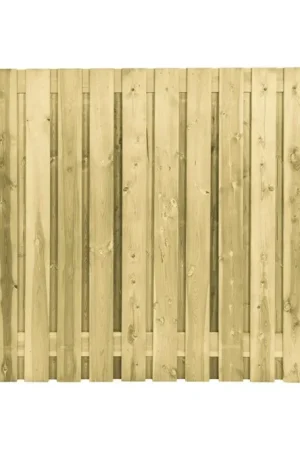 Azalp tuinscherm Grenen voor beton 21 planken Uitverkoop