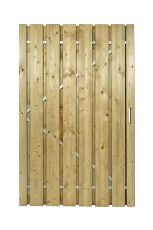 Azalp tuindeur Vurenhout frame universeel Tijdelijk Beschikbaar