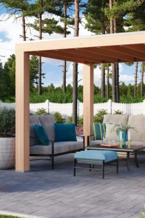 WoodAcademy douglas overkapping Ruby Excellent Premium