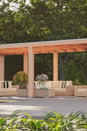 WoodAcademy douglas overkapping Ruby Excellent Beste Prijs