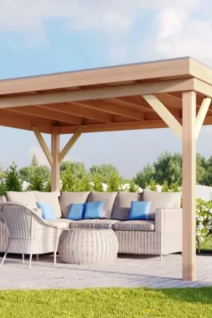 WoodAcademy douglas overkapping Duke Seizoensaanbieding