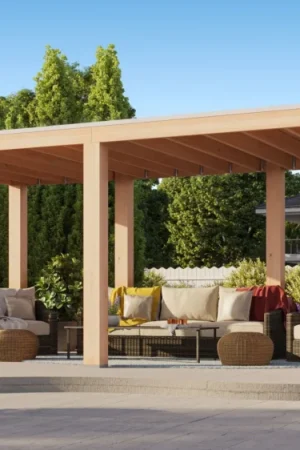 WoodAcademy douglas overkapping Ruby Excellent Superprijs