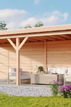 WoodAcademy douglas overkapping Nortfolk Finale Uitverkoop