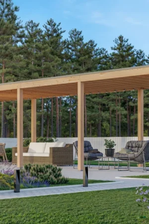 WoodAcademy douglas overkapping Ruby Essential Hoge Kwaliteit