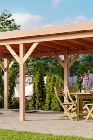 WoodAcademy douglas overkapping Duke Direct Beschikbaar