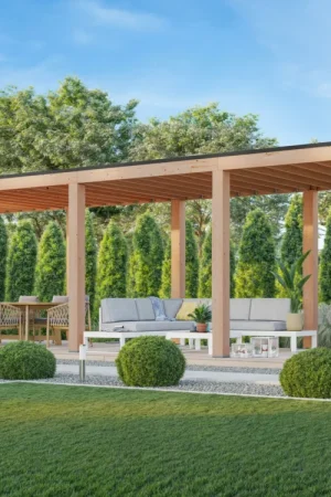 WoodAcademy douglas overkapping Ruby Excellent Direct Verzonden