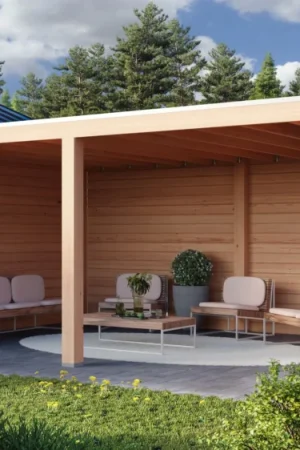 WoodAcademy douglas overkapping Moonstone Essential Dagaanbieding