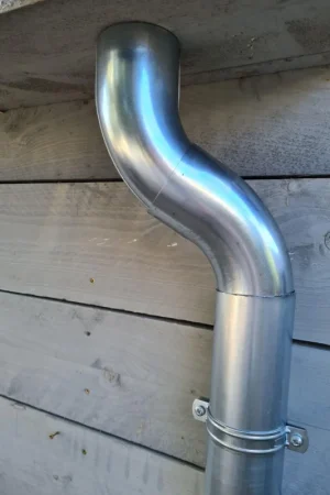 Azalp Platdak Afvoerset dubbel Zink Must-Have