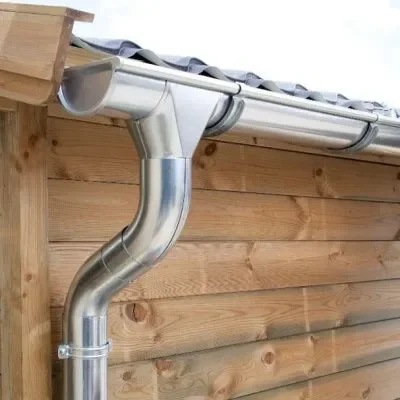 Aanbieding Interflex stalen dakgootset - aluzinc