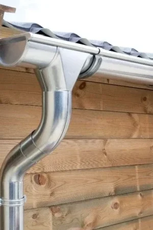 Azalp enkele dakgootset zink 110mm - 680 cm Beperkte Voorraad