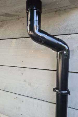 Voordeelprijs Azalp Platdak Afvoerset dubbel PVC